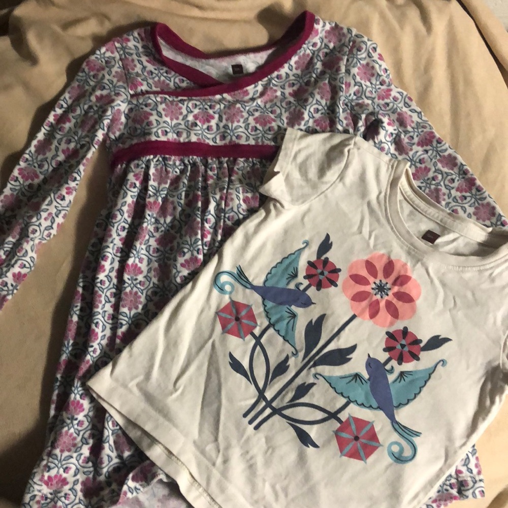 Tea shirt and dress